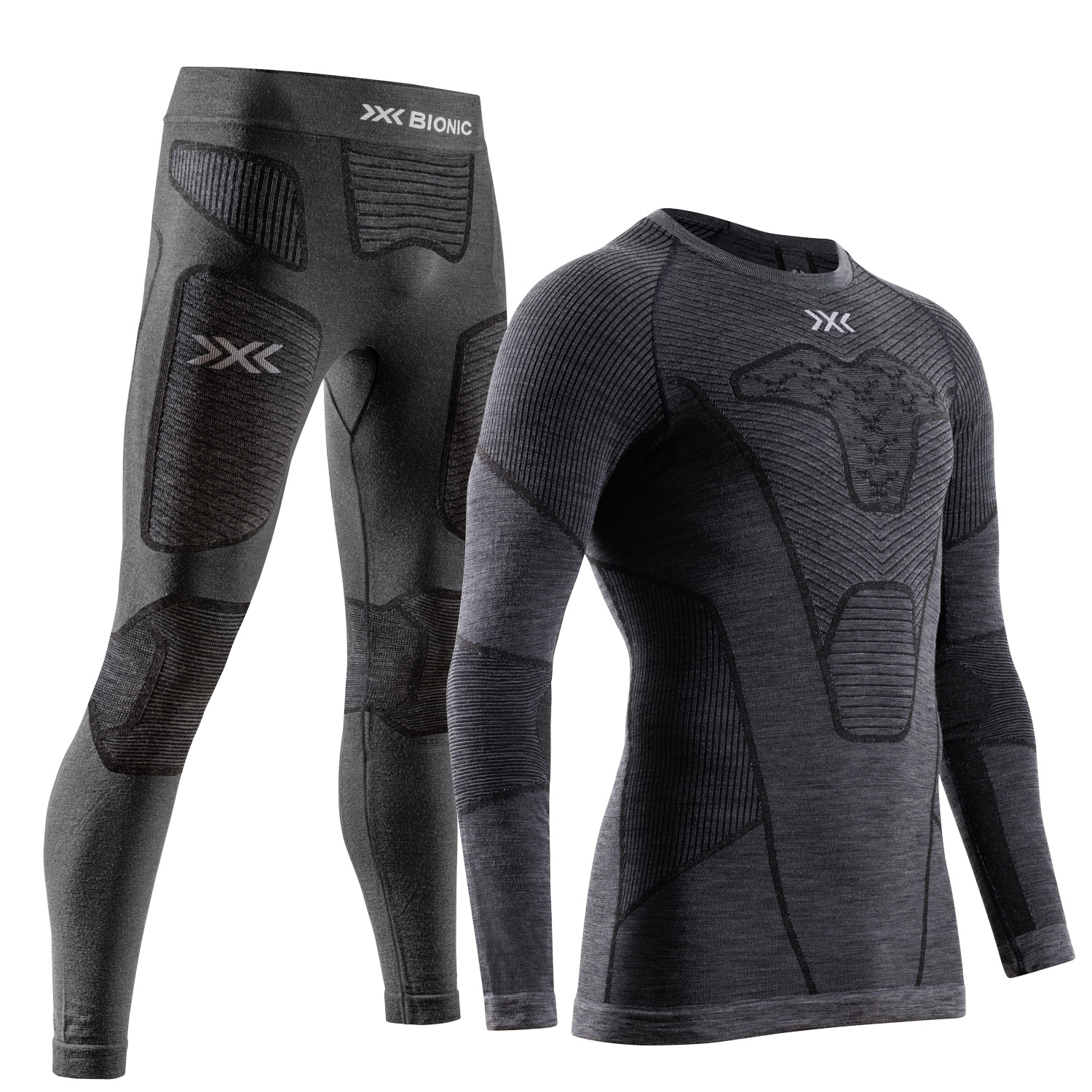 Мужской комплект X-BIONIC® Symbio Merino Rhino/Grey | X-BIONIC.od.ua