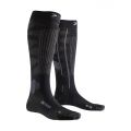 Шкарпетки X-SOCKS® Ski Rider Silver 4.0 Dark Grey Melange/Black