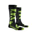 Жіночі шкарпетки X-SOCKS® Ski Control 4.0 Mid Grey Melange/Phyton Yellow