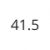 41.5