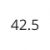 42.5